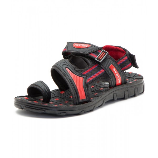 Provogue PV1108 Men Casual Sandals (Red & Black)